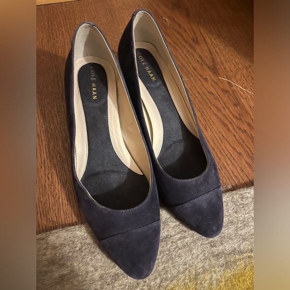 Cole Haan Go-To Block Heel Pump 6.5 Wide - Picture 3 of 7